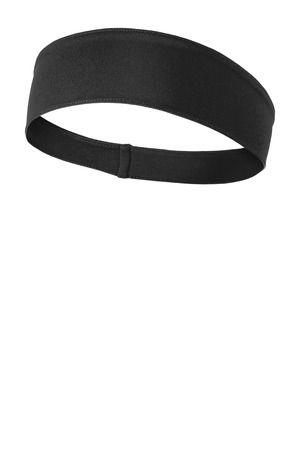 Sport-Tek STA35 PosiCharge Competitor Headband in Black
