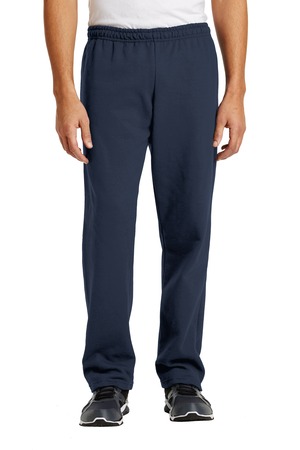 Gildan 18400 Heavy Blend Open Bottom Sweatpant in Navy