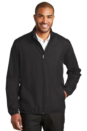 Port Authority J344 Zephyr Full-Zip Jacket in Black