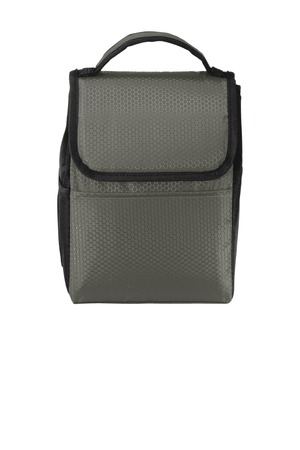 Port Authority BG500 Lunch Bag Cooler in Grey/ Black