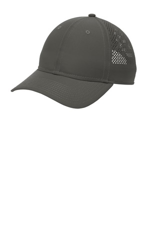 New Era NE406 Perforated Performance Cap in Graphite