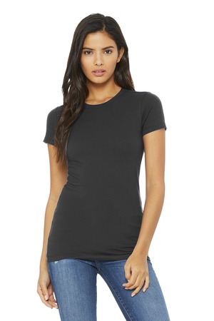 BELLA+CANVAS BC6004 Women's Slim Fit Tee in Asphalt