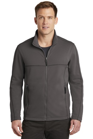 Port Authority F904 Collective Smooth Fleece Jacket in Graphite