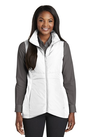 Port Authority L903 Women's Collective Insulated Vest in White