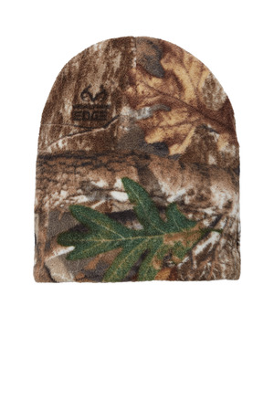 Port Authority C901 Camouflage Fleece Beanie in Realtree Edge