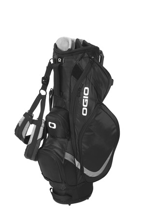 OGIO 425044 Vision 2.0 Golf Bag in Black/ Silver