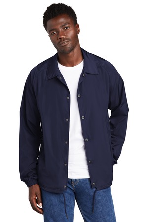 New Era NEA601 Coaches Jacket in True Navy