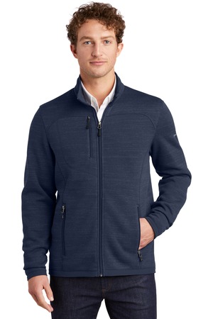 Eddie Bauer EB250 Sweater Fleece Full-Zip in River Blue Navy Heather