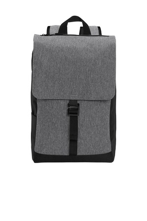 Port Authority BG219 Access Rucksack in Heather Grey/ Black