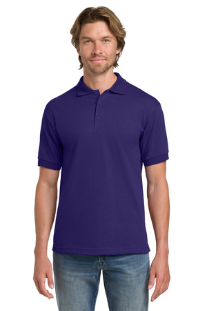 Gildan 8800 DryBlend 6-Ounce Jersey Knit Sport Shirt in Purple