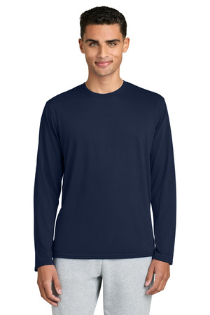 Gildan 42400 Performance Long Sleeve T-Shirt in Navy