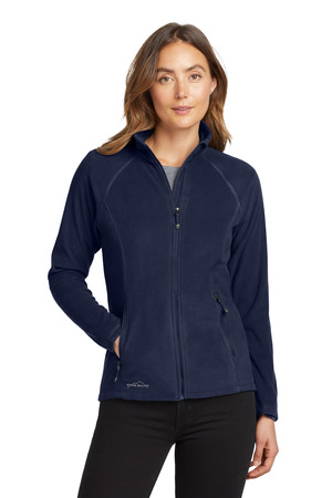Eddie Bauer EB225 Women's Full-Zip Microfleece Jacket in Navy