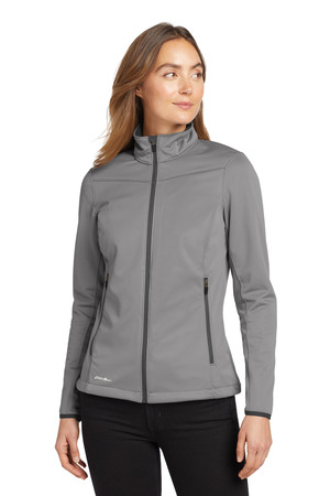 Eddie Bauer EB539 Women's Weather-Resist Soft Shell Jacket in Chrome