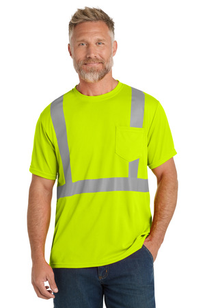 CornerStone CS200 ANSI 107 Class 2 Mesh Tee in Safety Yellow