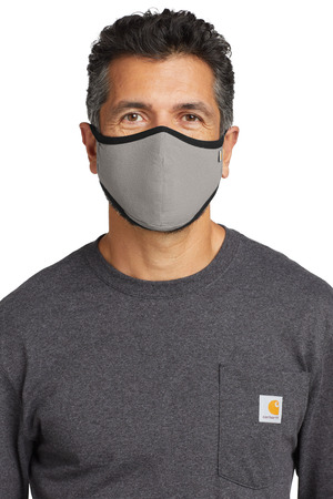 Carhartt CT105160 Cotton Ear Loop Face Mask (3 pack) in Asphalt