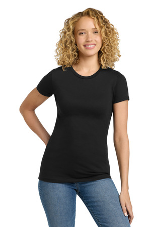 Next Level Apparel NL6610 Women's CVC Tee in Black