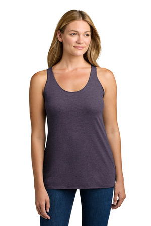Next Level Apparel NL6733 Women's Tri-Blend Racerback Tank in Vintage Purple