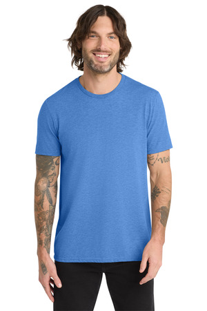 Allmade AL2004 Unisex Tri-Blend Tee in Azure Blue