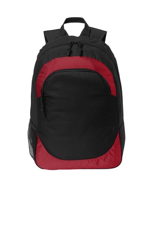 Port Authority BG217 Circuit Backpack in Rich Red/ Black