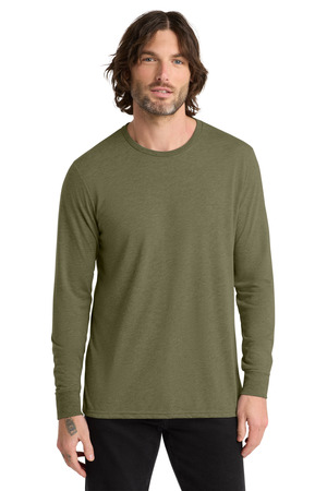 Allmade AL6004 Unisex Tri-Blend Long Sleeve Tee in Olive You Green