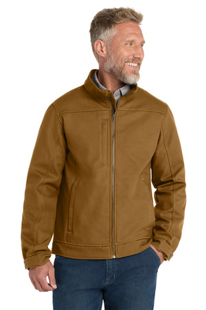 CornerStone CSJ60 Duck Bonded Soft Shell Jacket in Duck Brown