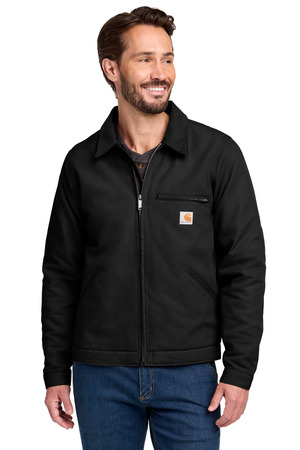 Carhartt CTT103828 Tall Duck Detroit Jacket in Black