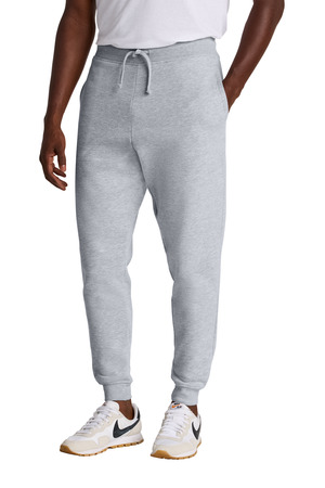 District DT6107 V.I.T. Fleece Jogger in Light Heather Grey