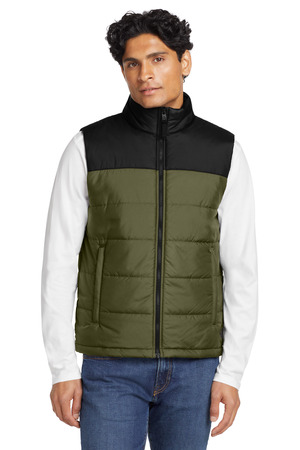 The North Face NF0A529A Everyday Insulated Vest in Burnt Olive Green