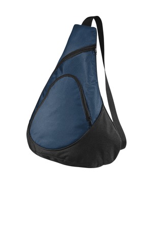 Port Authority BG1010 Honeycomb Sling Pack in Navy