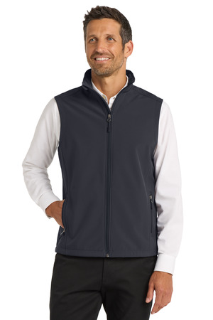 Port Authority J325 Core Soft Shell Vest in Battleship Grey