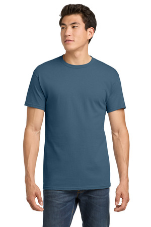 Gildan 5000 Heavy Cotton 100% Cotton T-Shirt in Indigo Blue