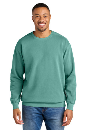 Comfort Colors 1566 Ring Spun Crewneck Sweatshirt in Seafoam