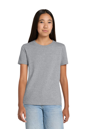BELLA+CANVAS BC3001YCVC Youth Heather CVC Tee in Athletic Heather