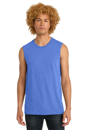 District DT6300 V.I.T. Muscle Tank in Royal Frost