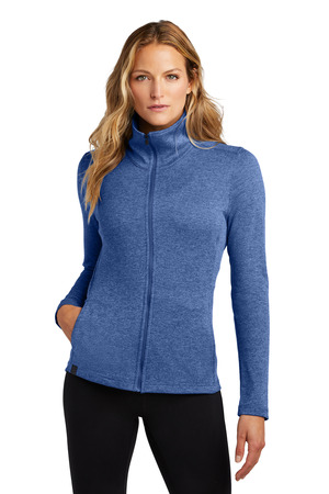 OGIO LOG203 Women's Pixel Full-Zip in Optic Blue