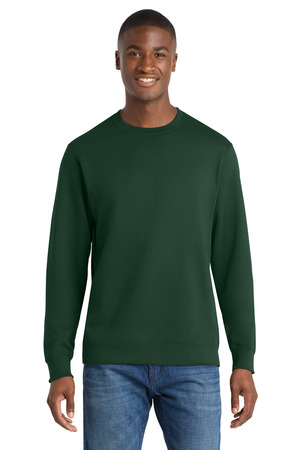 Port & Company PC850 Fan Favorite Fleece Crewneck Sweatshirt in Forest Green