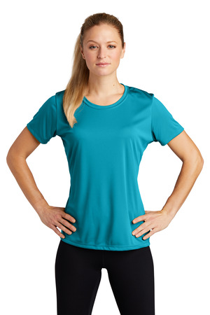 Sport-Tek LST350 Women's PosiCharge Competitor Tee in Tropic Blue