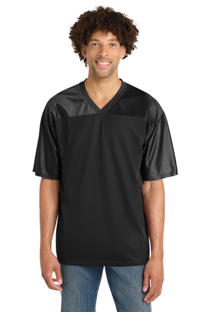 Sport-Tek ST307 PosiCharge Replica Jersey in Black