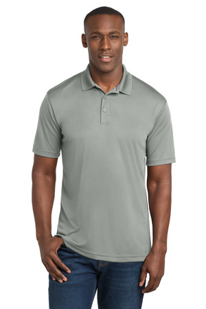 Sport-Tek ST550 PosiCharge Competitor Polo in Silver