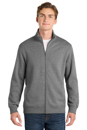 Sport-Tek ST259 Full-Zip Sweatshirt in Vintage Heather