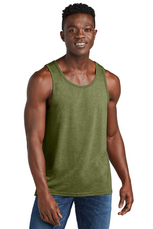 Allmade AL2019 Unisex Tri-Blend Tank in Olive You Green