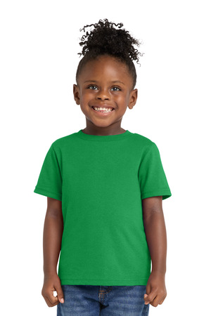 Port & Company CAR54T Toddler Core Cotton Tee in Clover Green