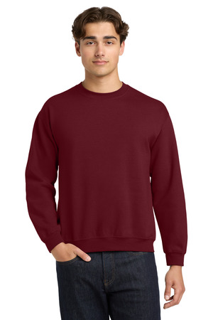 Gildan 18000 Heavy Blend Crewneck Sweatshirt in Garnet