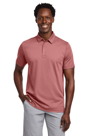 TravisMathew TM1MY399 Bayfront Solid Polo in Roan Rouge