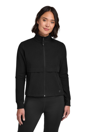 OGIO LOG830 Women's Outstretch Full-Zip in Blacktop