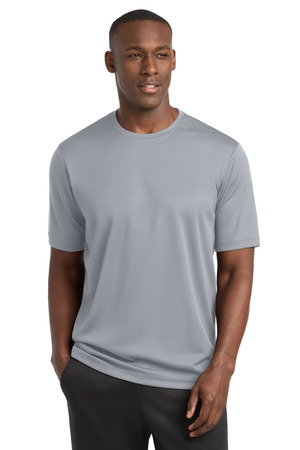 Sport-Tek ST340 PosiCharge RacerMesh Tee in Silver
