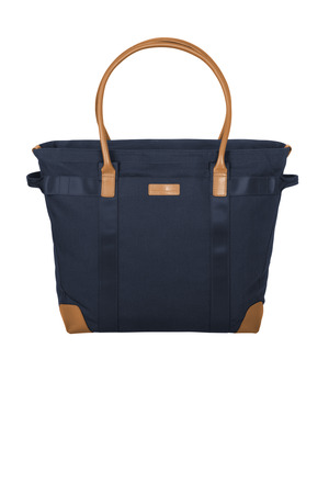 Brooks Brothers BB18840 Wells Laptop Tote in Navy Blazer