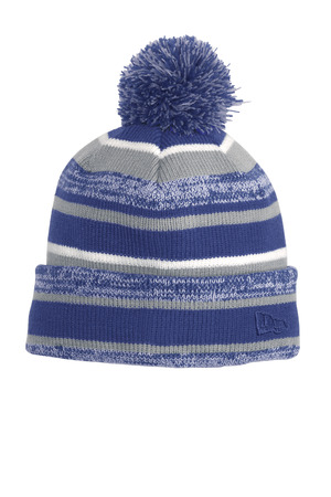 New Era NE902 Sideline Beanie in Royal/ Grey
