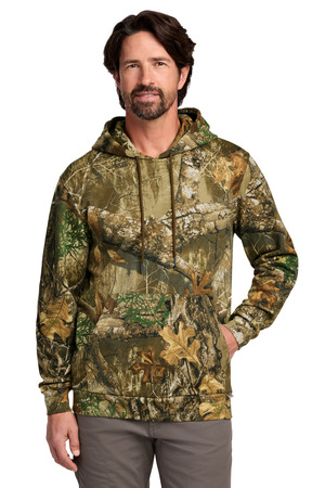 Russell Outdoors RU400 Realtree Pullover Hoodie in Realtree Edge