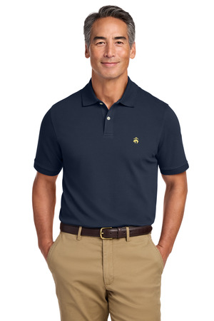 Brooks Brothers BB18200 Pima Cotton Pique Polo in Navy Blazer